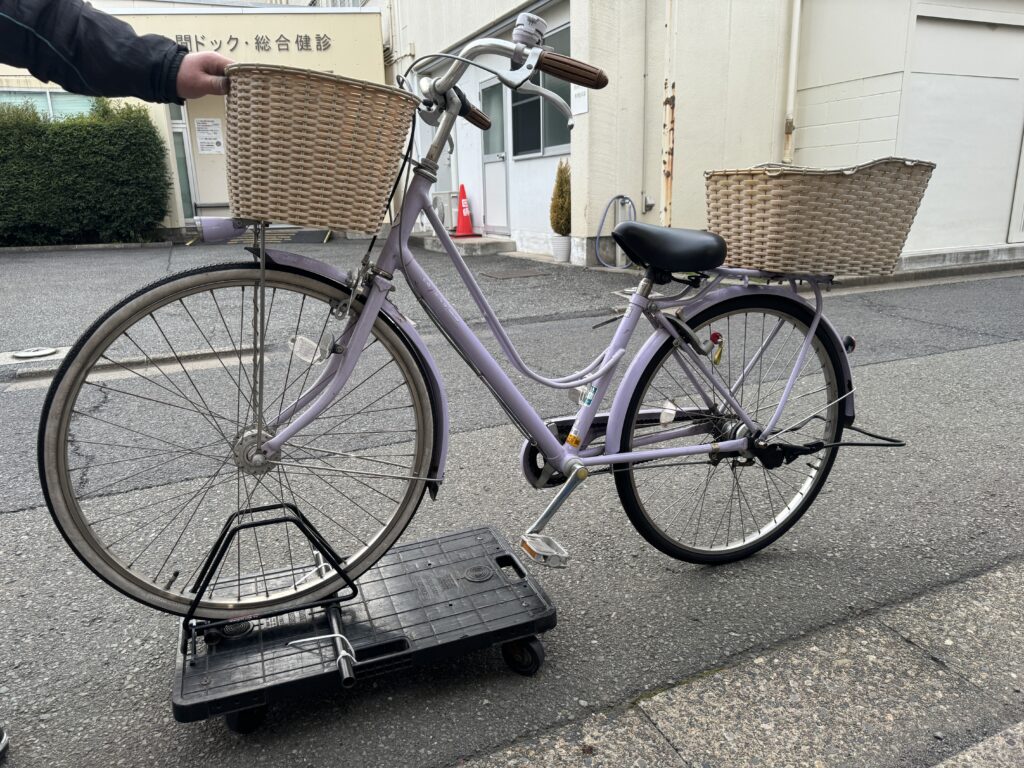 カギの紛失・パンクしてしまったら 台車をご活用ください！ | わん・サイクル